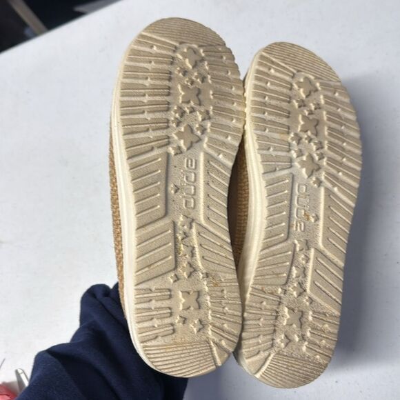 Hey Dude Wendy Slip On Python Brown Lace Up Comfort Snakeskin Print Cork Insole - Picture 5 of 7